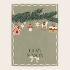 Toys on the Christmas tree. Cozy season Poster Gallery Image 4