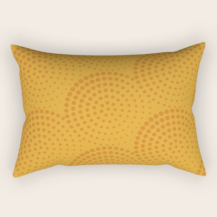 Ochre Sun Rectangular Pillow Gallery Image 1