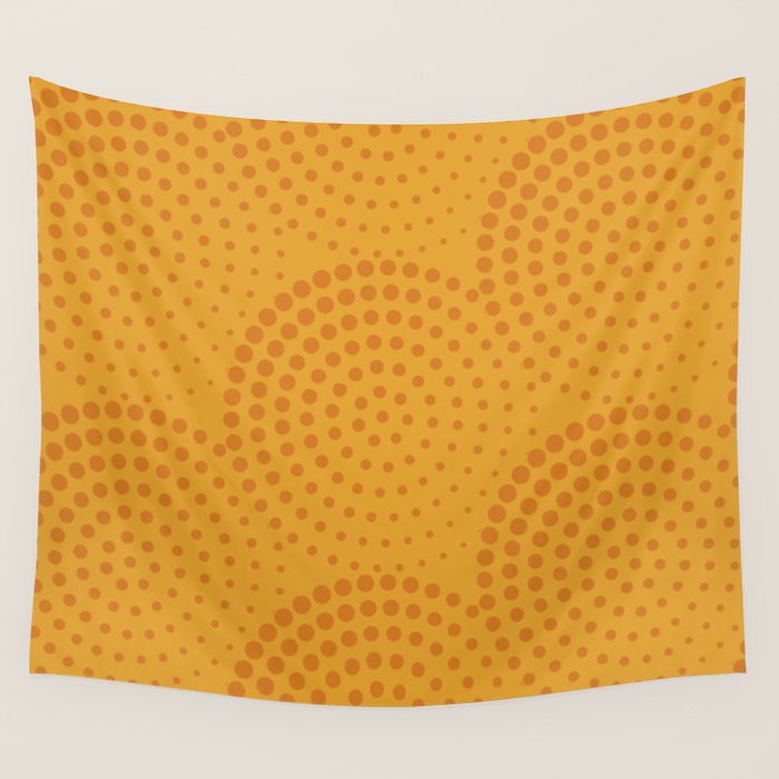 Ochre Sun Wall Tapestry Gallery Image 4