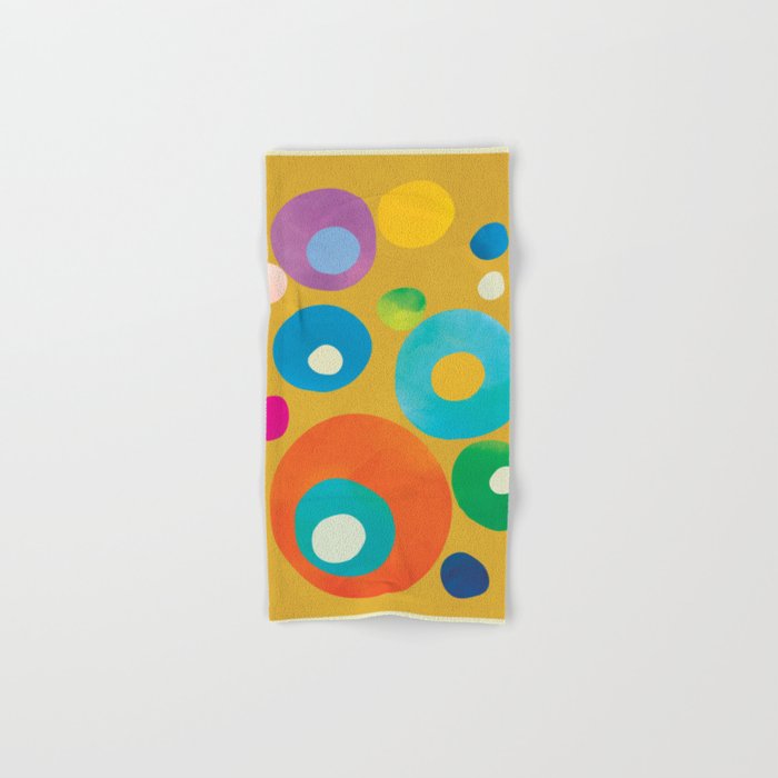 Mid-Century Abstract Balance 16 Bath Towel Gallery Image 1