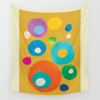 Mid-Century Abstract Balance 16 Wall Tapestry Gallery Image 4