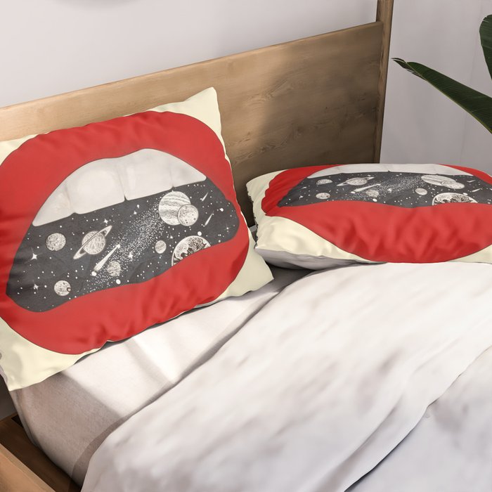 Space Pillow Sham Gallery Image 2