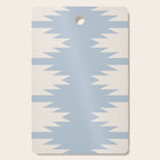 Geometric Southwestern Minimalism - Soft Sky Blue Cutting Board Gallery Image 1