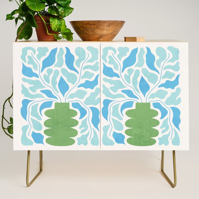 Paris: Flower Market 02 | Botanica Edition Credenza Gallery Image 1