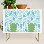 Paris: Flower Market 02 | Botanica Edition Credenza Gallery Image 1