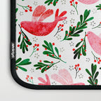 Festive Birds - christmas pattern no2 Laptop Sleeve Gallery Image 3