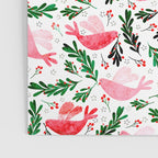 Festive Birds - christmas pattern no2 Poster Gallery Image 3
