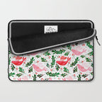 Festive Birds - christmas pattern no2 Laptop Sleeve Gallery Image 2