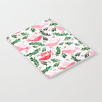 Festive Birds - christmas pattern no2 Notebook Gallery Image 2