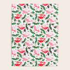 Festive Birds - christmas pattern no2 Poster Gallery Image 4