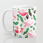 Festive Birds - christmas pattern no2 Coffee Mug Gallery Image 3