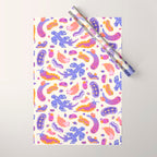 sea slug - pastel Wrapping Paper Gallery Image 1