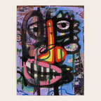 Big Mouth Graffiti Urban Art Collage in the Streets of Bologna Poster Gallery Image 4
