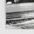 Audrey Hepburn in Black Gown, Jewelry, Vintage Black and White Art Poster Gallery Image 3