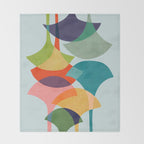 Ginkos Throw Blanket Gallery Image 2