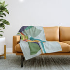Ginkos Throw Blanket Gallery Image 1