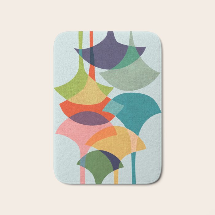 Ginkos Bath Mat Gallery Image 1