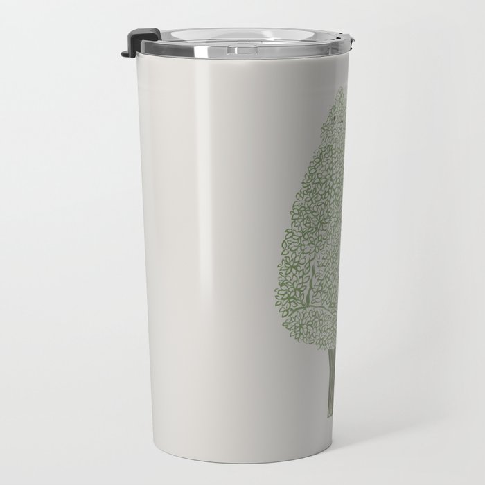 Cat and Plant 61: Cat Tree Travel Mug Gallery Image 3