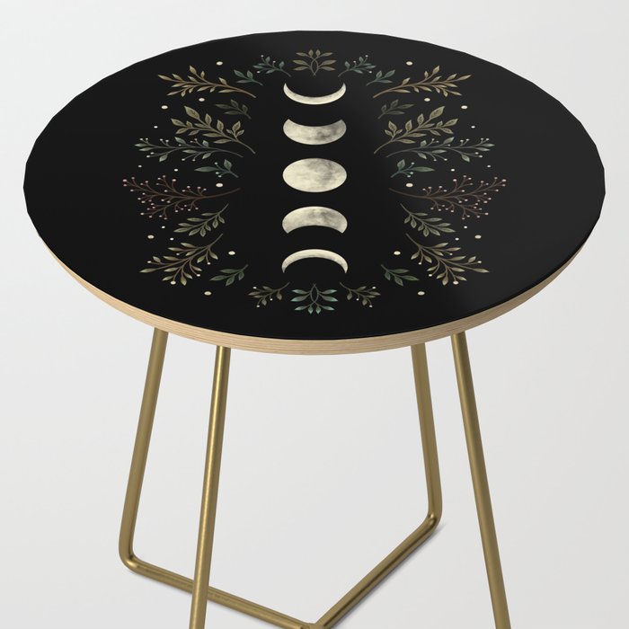 Moonlight Garden - Olive Green Side Table Gallery Image 2