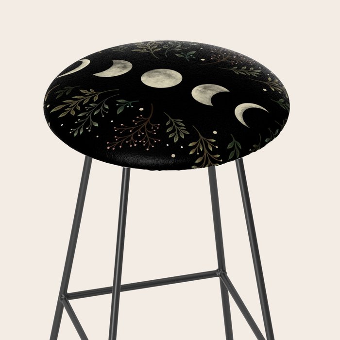 Moonlight Garden - Olive Green Stool Gallery Image 2