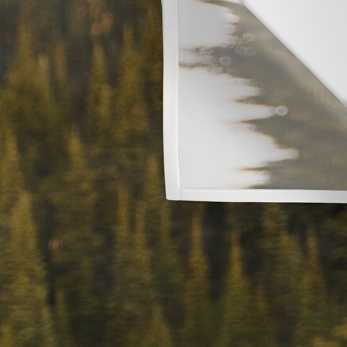 Mount Rainier Wildflower Field Wall Tapestry Gallery Image 3