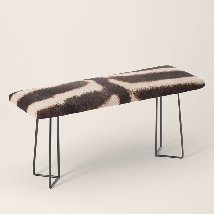 Zebra - zebra stripes -zebra skin - genuine - beautiful  Bench Gallery Image 1