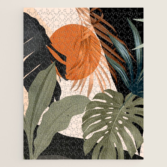 Jungle Abstract 14 Jigsaw Puzzle Gallery Image 1