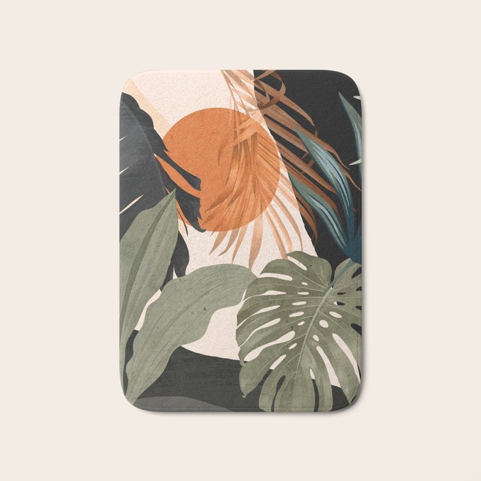 Jungle Abstract 14 Bath Mat Gallery Image 1