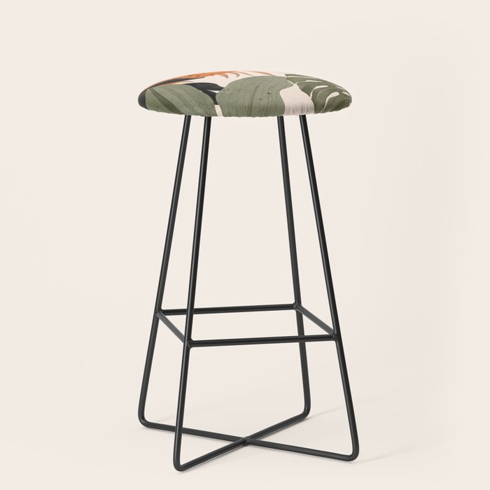 Jungle Abstract 14 Stool Gallery Image 1