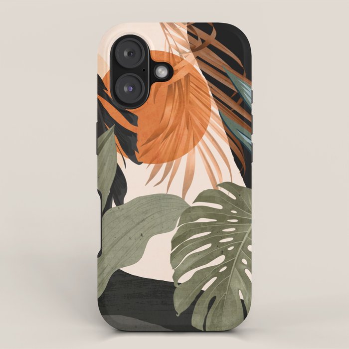 Jungle Abstract 14 iPhone Case Gallery Image 1