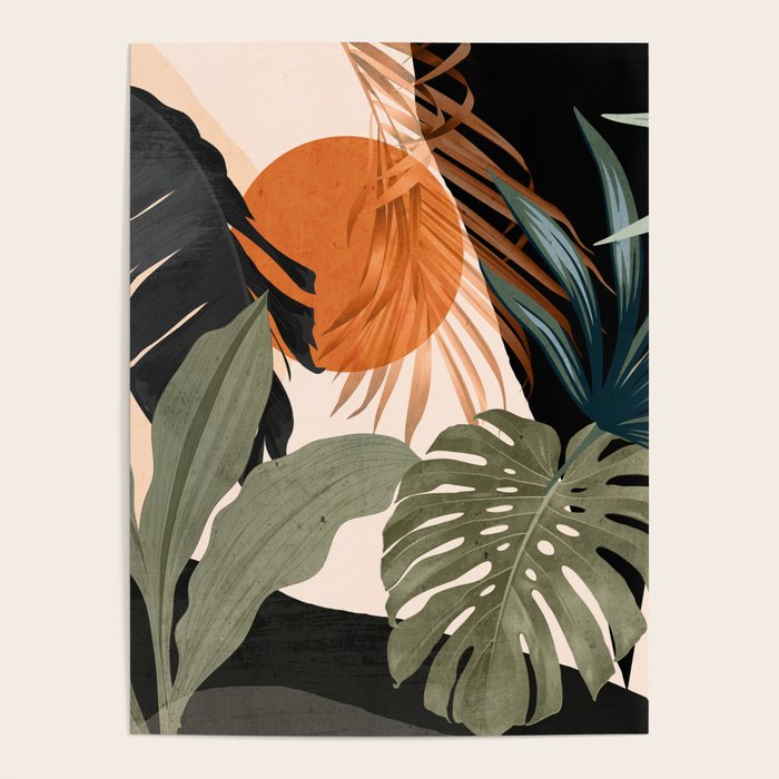 Jungle Abstract 14 Poster Gallery Image 4