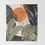 Jungle Abstract 14 Throw Blanket Gallery Image 2
