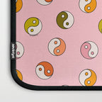 Rainbow Yin Yang Print Laptop Sleeve Gallery Image 3