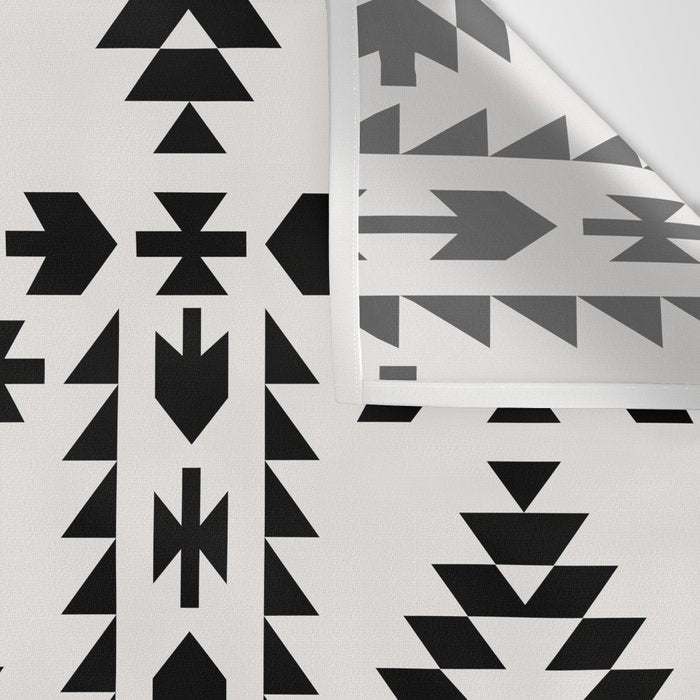 GEO PANEL WHITE Wall Tapestry Gallery Image 3