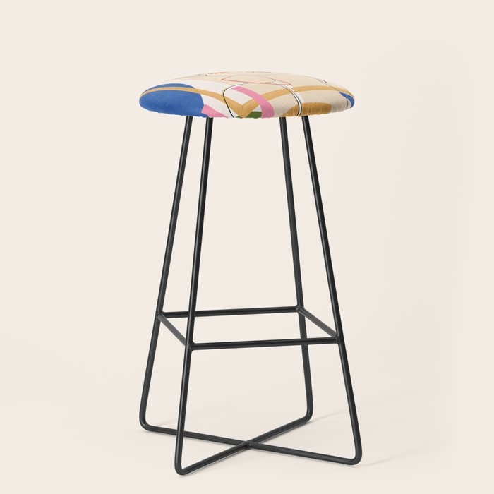 Abstract Woman 09 Stool Gallery Image 1