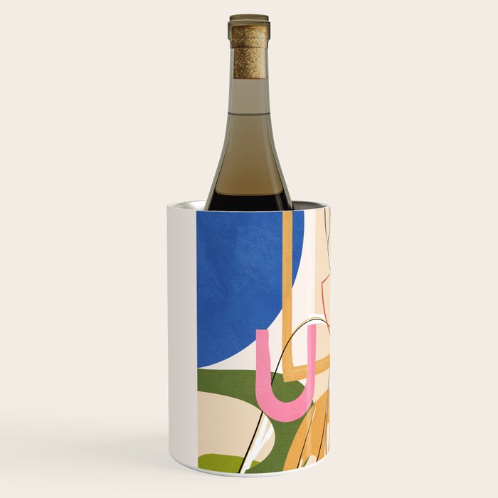 Abstract Woman 09 Wine Chiller Gallery Image 2