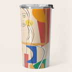 Abstract Woman 09 Travel Mug Gallery Image 2
