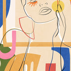 Abstract Woman 09 Coffee Mug Gallery Image 2