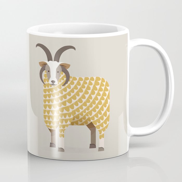 Whimsical Jacob Sheep Coffee Mug Gallery Image 1