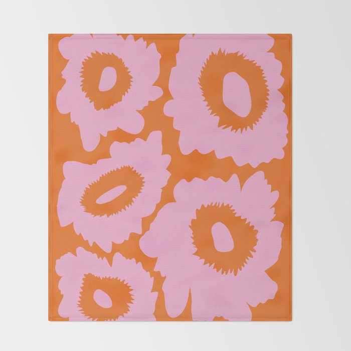 Floral Frenzy Throw Blanket Gallery Image 2