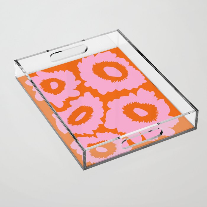 Floral Frenzy Acrylic Tray Gallery Image 1