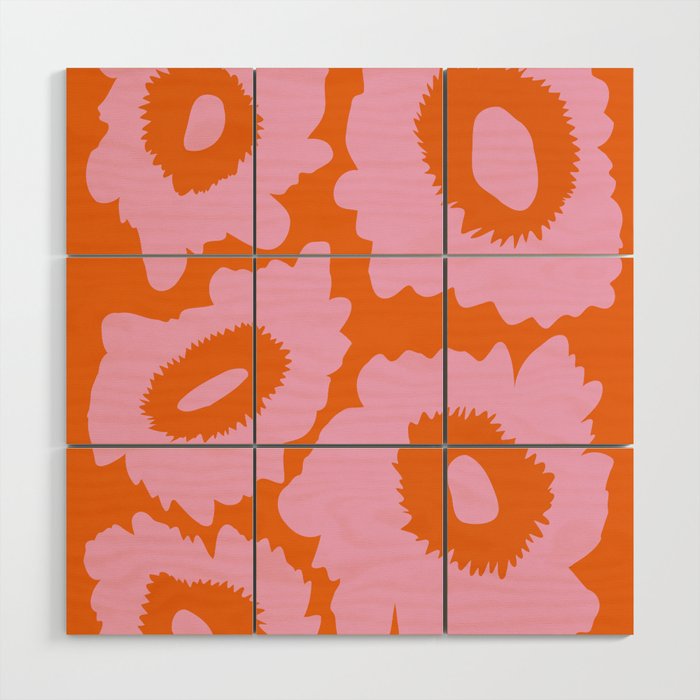 Floral Frenzy Wood Wall Art Gallery Image 1