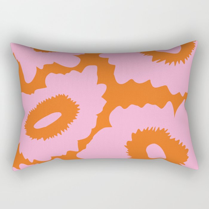 Floral Frenzy Rectangular Pillow Gallery Image 2