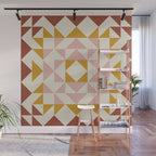 Autumn Quilt Wall Mural Gallery Image 1