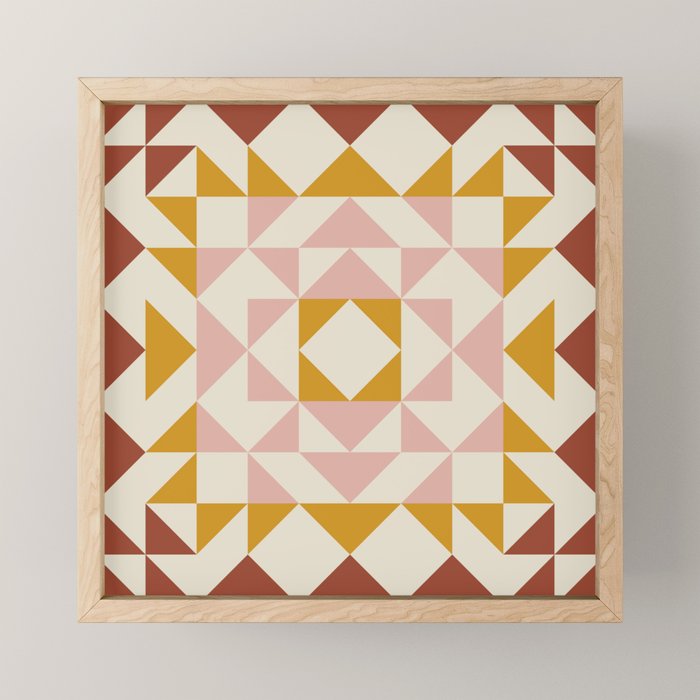 Autumn Quilt Mini Art Print Gallery Image 1