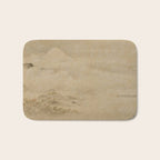 Japanese Edo Period Landscape Scroll of Mount Fuji - Kano Tanyu Bath Mat Gallery Image 1