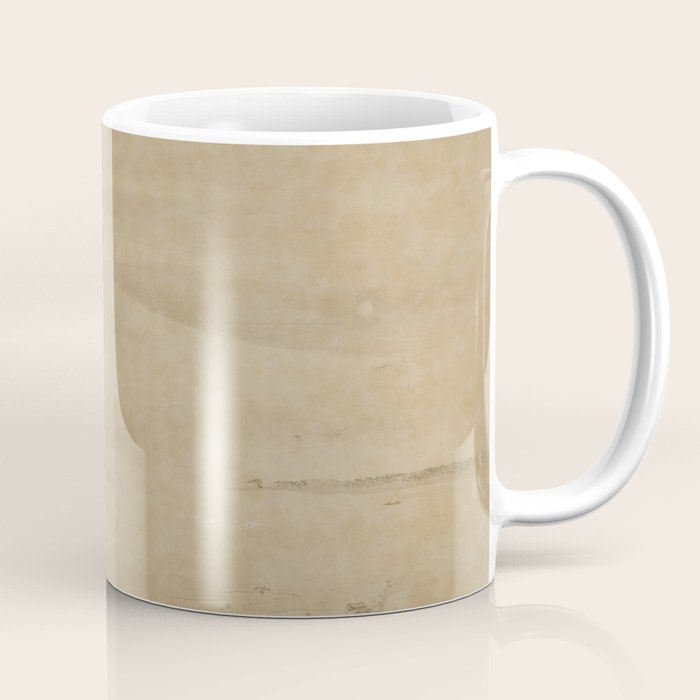 Japanese Edo Period Landscape Scroll of Mount Fuji - Kano Tanyu Coffee Mug Gallery Image 1
