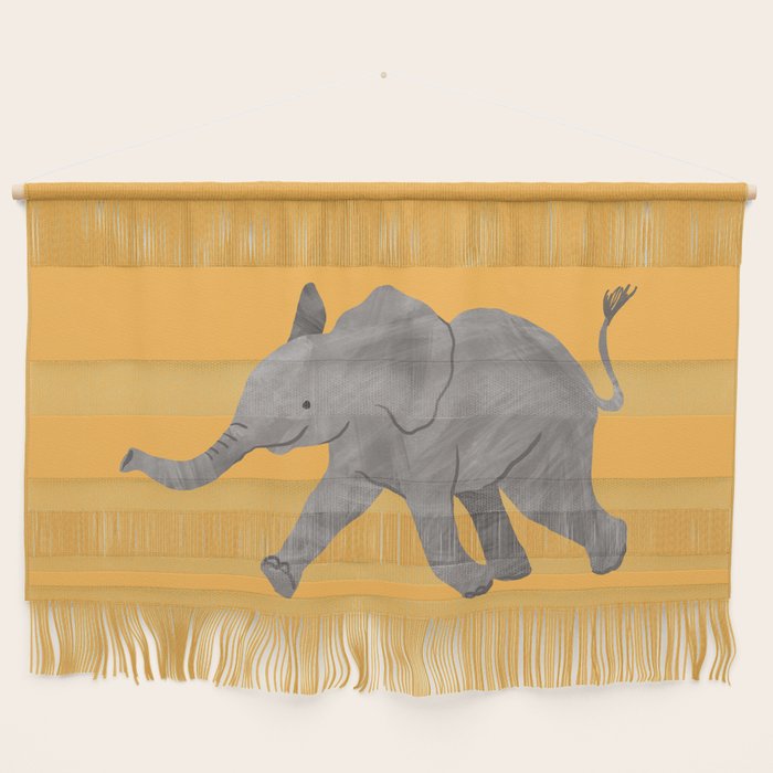 Baby Elephant Wall Hanging Gallery Image 1