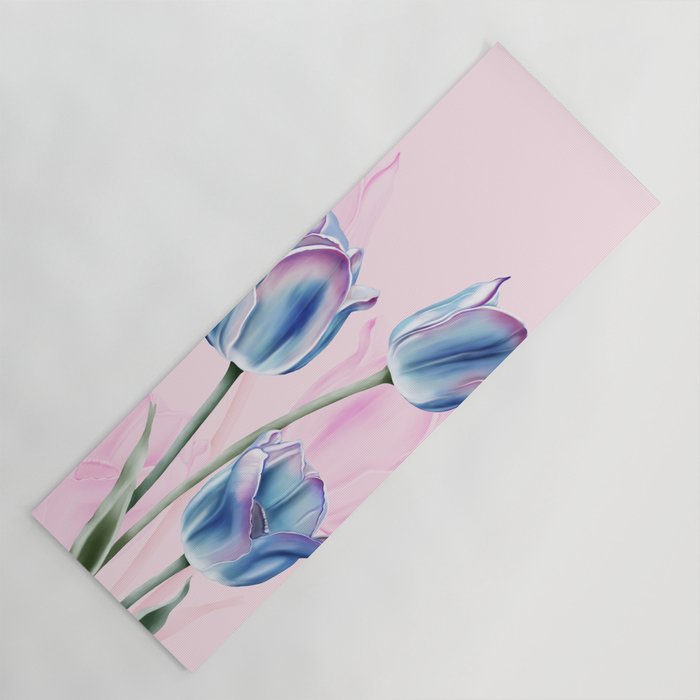 Spring Tulip Whispers Yoga Mat Gallery Image 1