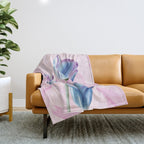 Spring Tulip Whispers Throw Blanket Gallery Image 1